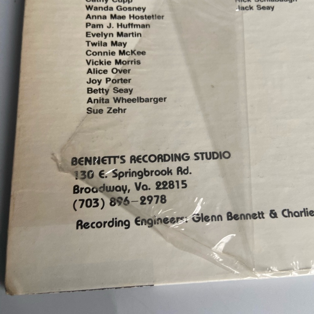 Shenandoah Valley Crusaders Chorus Vinyl Record - Picture 10 of 12